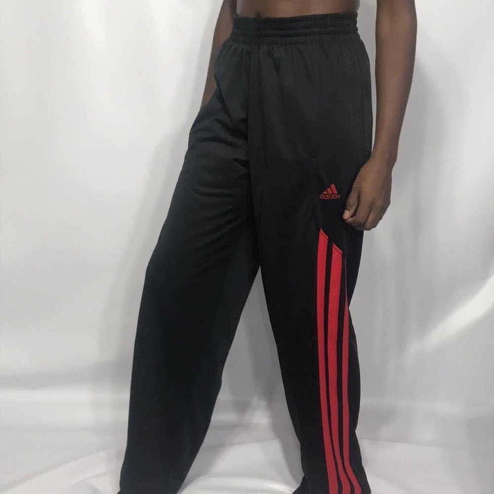 Adidas FS Pant black red Men's Basketball/Running Sweats scarlet NWT
Men’s S